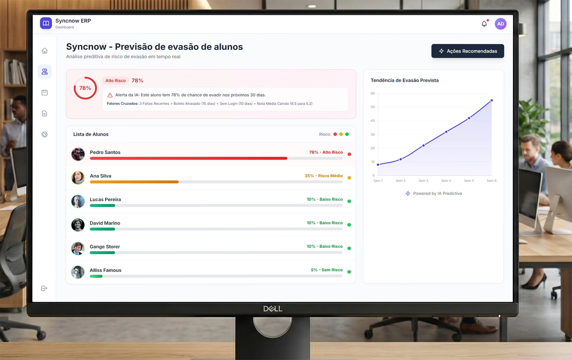 CRM integração com ClickUp