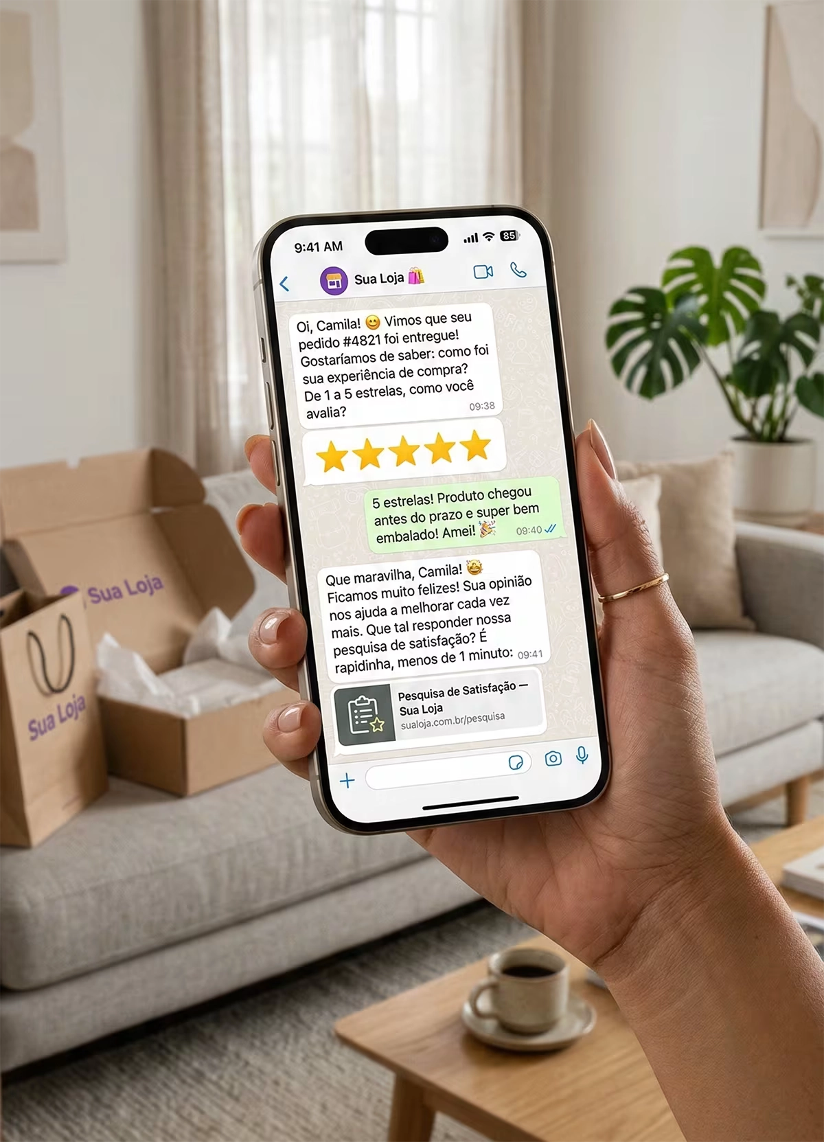 Avaliações no Google automatizadas pela IA